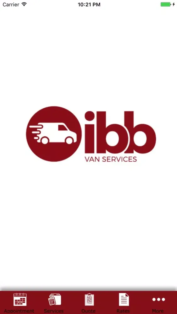 Screenshot di IBB Van Services