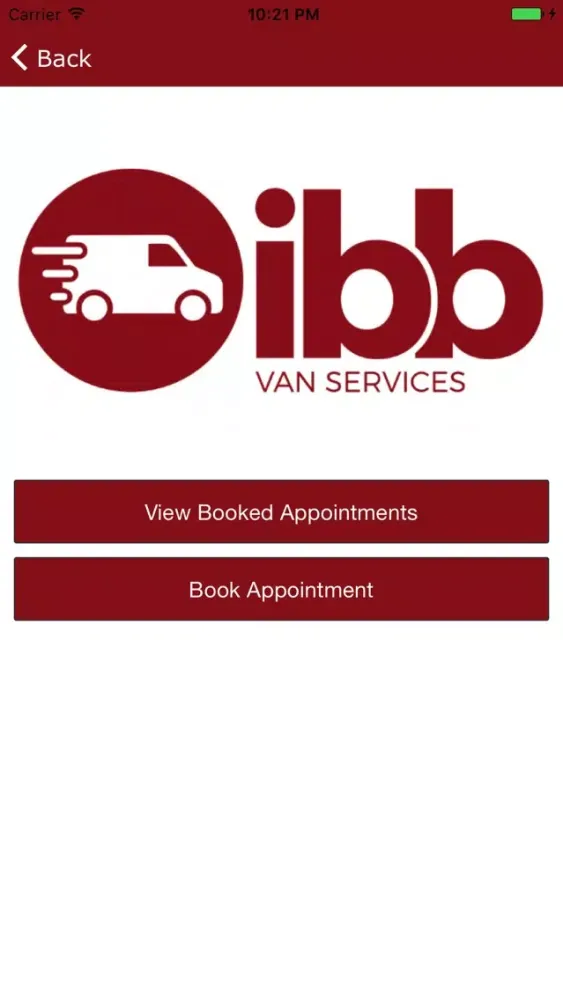 Screenshot di IBB Van Services