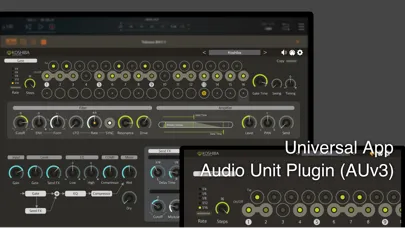 Ảnh chụp màn hình của Koshiba - AUv3 Plug-in Effect