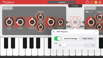 Laplace - AUv3 Plug-in Synth स्क्रीनशॉट