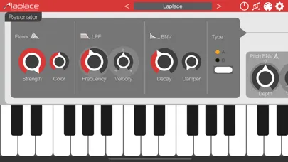 Laplace - AUv3 Plug-in Synth स्क्रीनशॉट