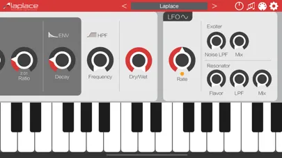 Laplace - AUv3 Plug-in Synth स्क्रीनशॉट