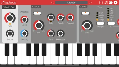 Laplace - AUv3 Plug-in Synth स्क्रीनशॉट
