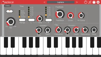 Laplace - AUv3 Plug-in Synth स्क्रीनशॉट