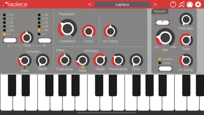 Laplace - AUv3 Plug-in Synth स्क्रीनशॉट