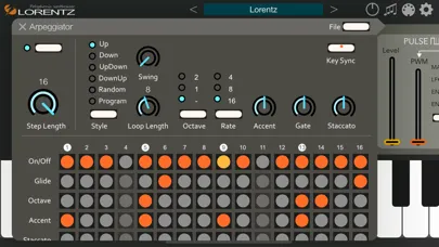 Lorentz - AUv3 Plug-in Synth سکرین شاٹس