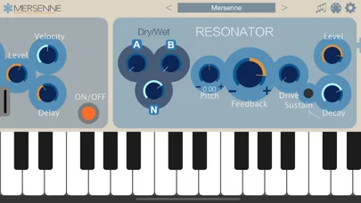 Mersenne - AUv3 Plug-in Synth 스크린샷