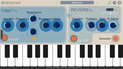 Mersenne - AUv3 Plug-in Synth 스크린샷