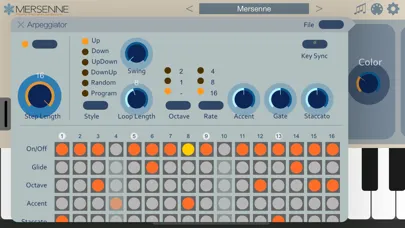 Mersenne - AUv3 Plug-in Synth 스크린샷