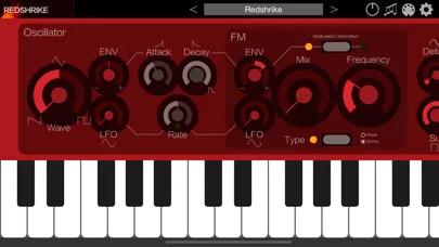 Скриншоты Redshrike - AUv3 Plug-in Synth