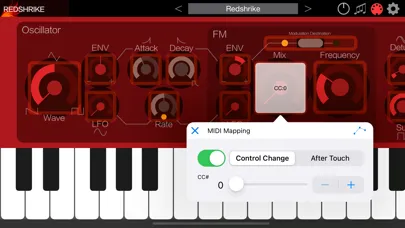 Скриншоты Redshrike - AUv3 Plug-in Synth