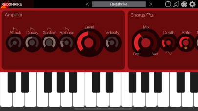 تصاویر Redshrike - AUv3 Plug-in Synth