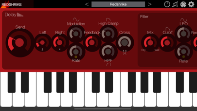 تصاویر Redshrike - AUv3 Plug-in Synth