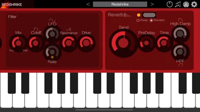 Скриншоты Redshrike - AUv3 Plug-in Synth