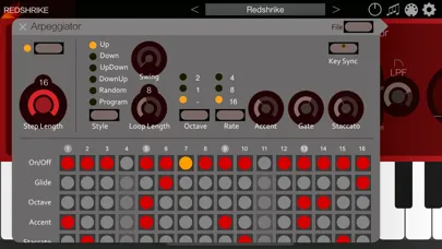 Скриншоты Redshrike - AUv3 Plug-in Synth