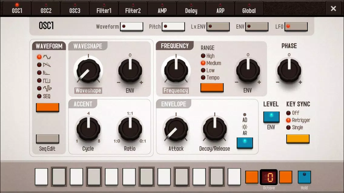 CASSINI Synthesizer for iPhone স্ক্রিনশট