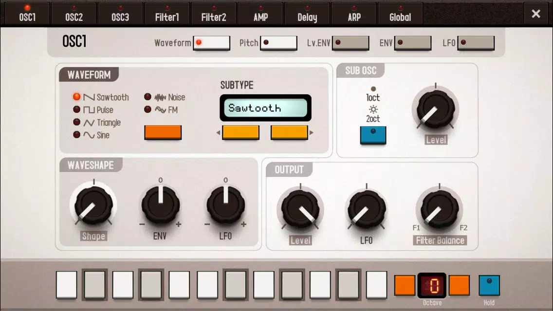 CASSINI Synthesizer for iPhone স্ক্রিনশট