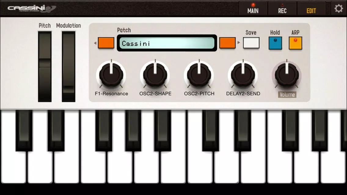 CASSINI Synthesizer for iPhone স্ক্রিনশট