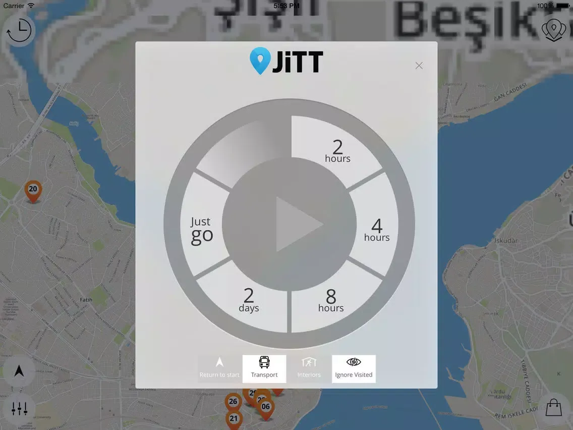 Screenshot di Istanbul Premium | JiTT.travel City Guide & Tour Planner with Offline Maps iPad 