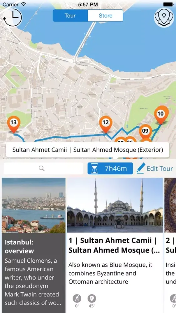 Screenshot di Istanbul Premium | JiTT.travel City Guide & Tour Planner with Offline Maps