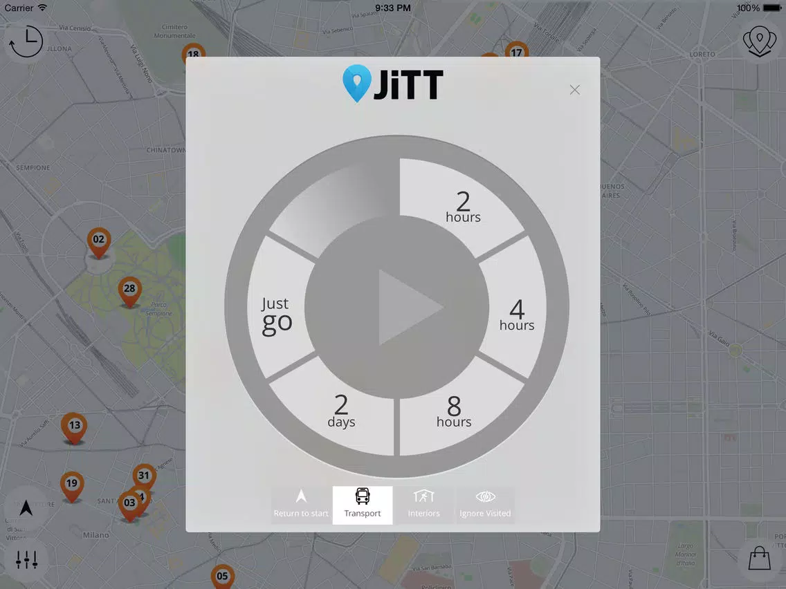 Milan Premium | JiTT.travel City Guide & Tour Planner with Offline Maps iPad  スクリーンショット