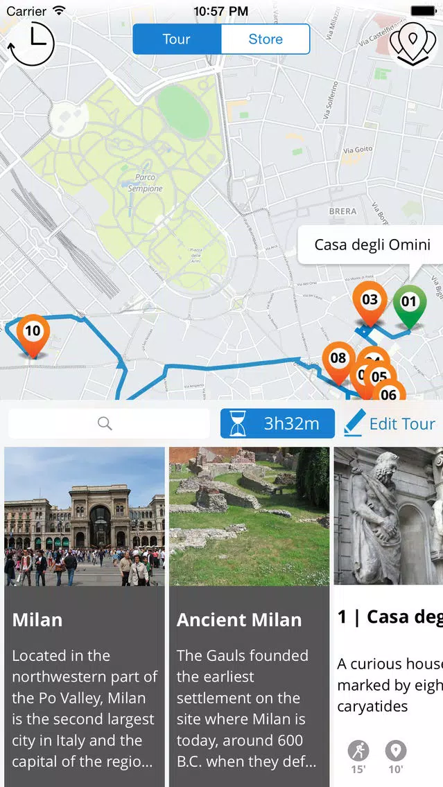 Milan Premium | JiTT.travel City Guide & Tour Planner with Offline Maps スクリーンショット