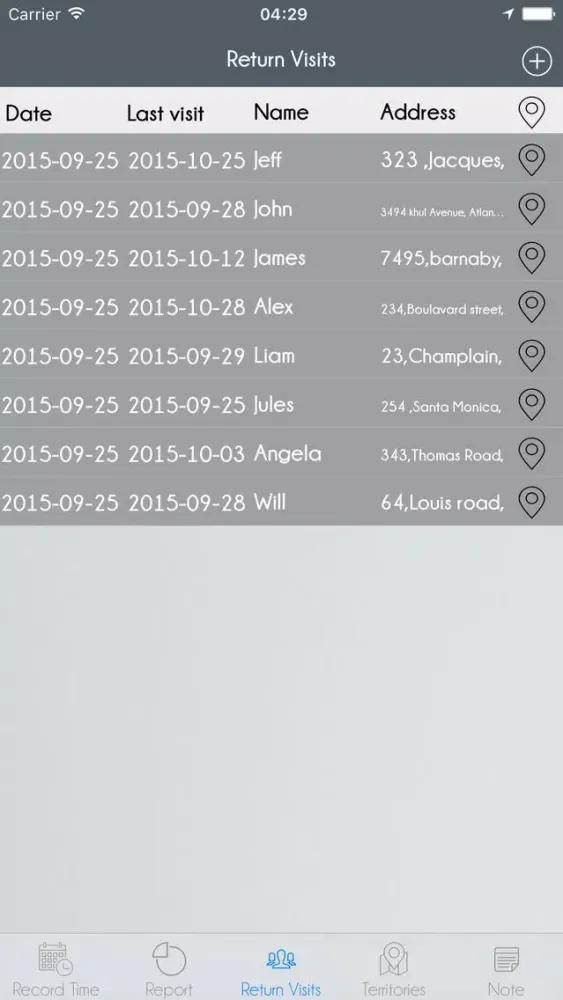 JW Tracker - Field Service Tracking for JW 스크린샷