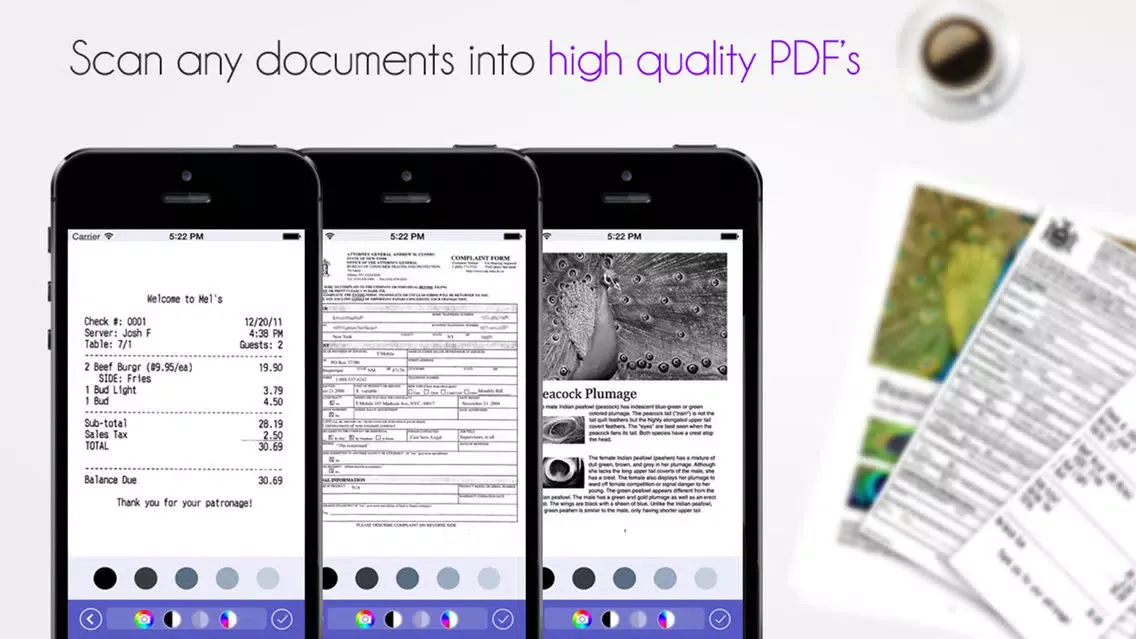 Super Scanner Pro: Document & Receipt PDF Scanner with OCR Screenshots