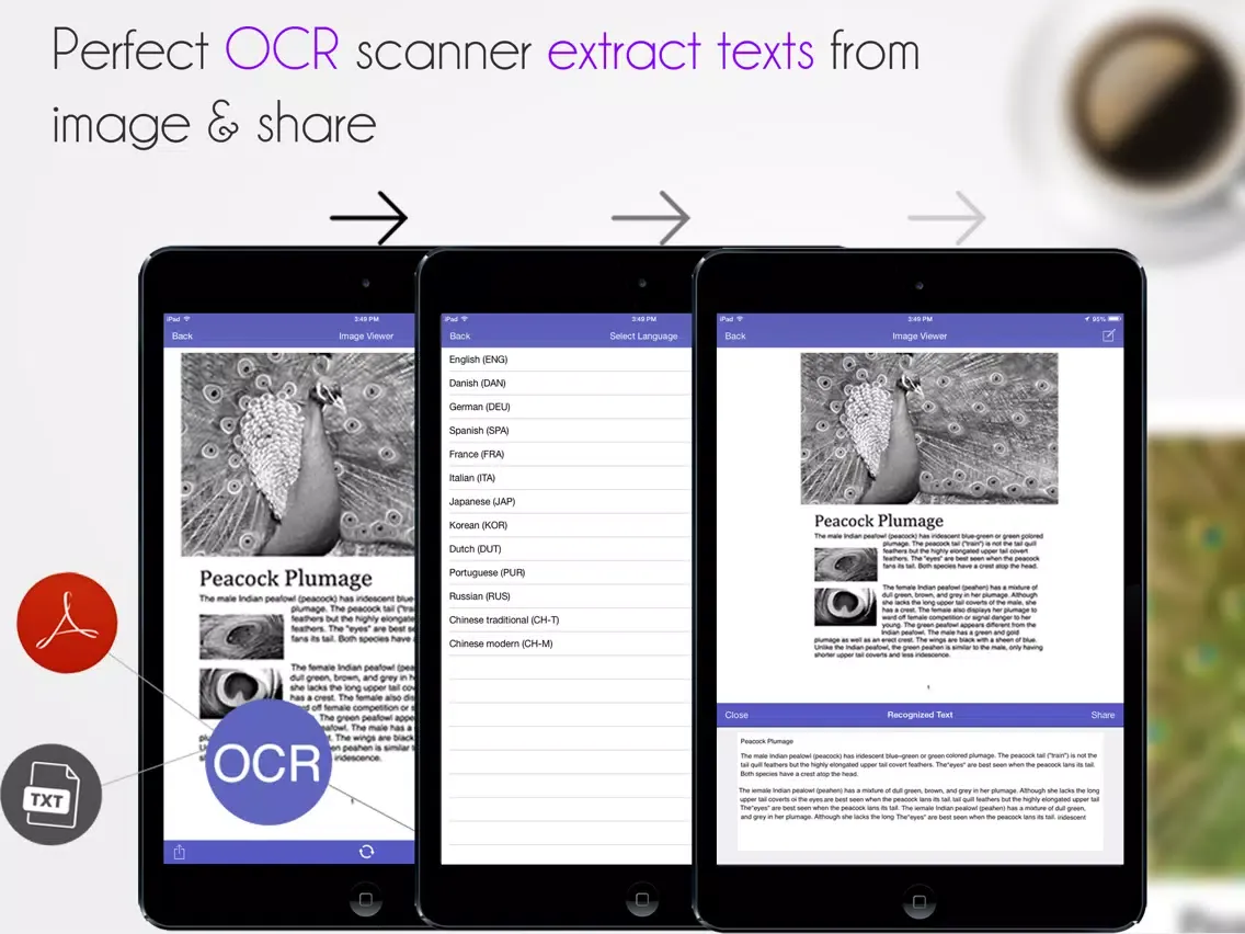 Super Scanner: Multipage PDF Scanner with OCR and PDF Annotation iPad Screenshots