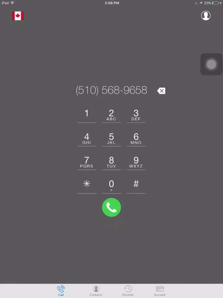 Auto Call & Cheap International Calls iPad  Screenshots