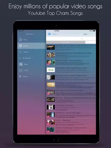 iPlay Music Pro iPad  Screenshots