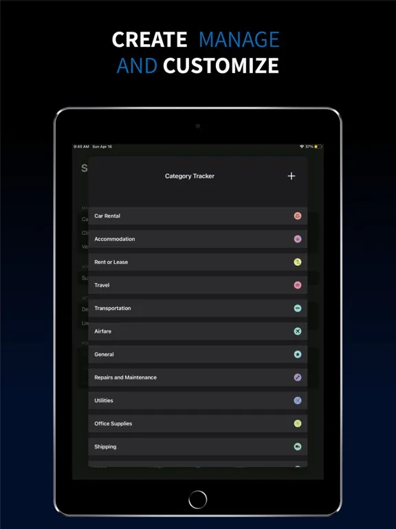 Business Tracker - iCubemedia iPad  スクリーンショット