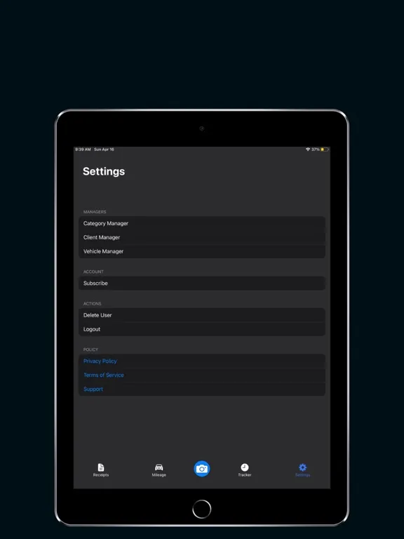 Business Tracker - iCubemedia iPad  スクリーンショット