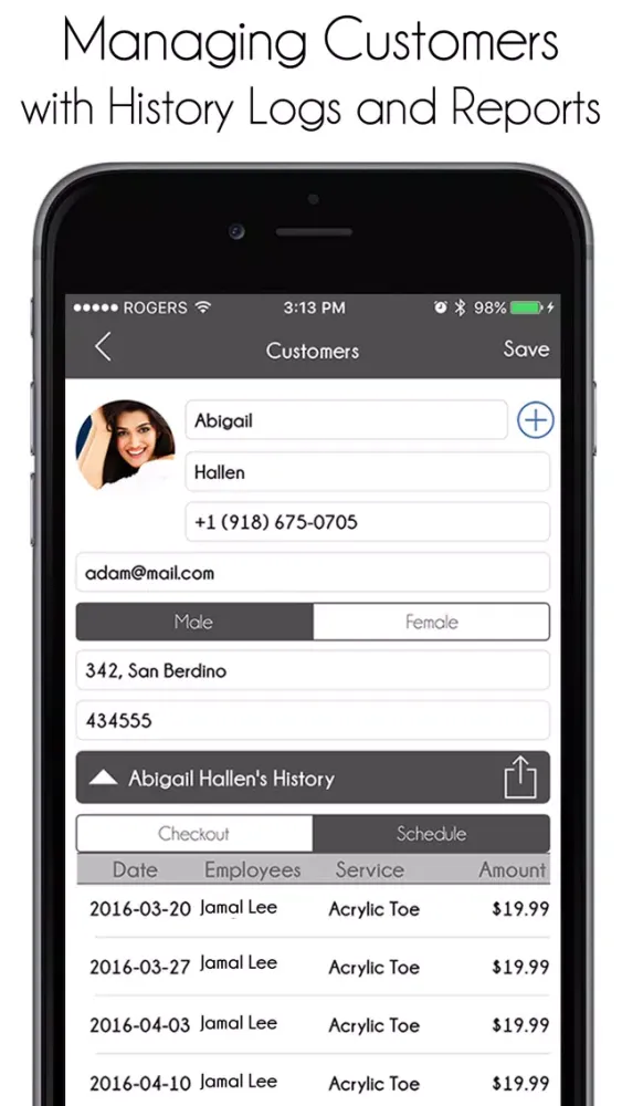 Salon Manager: Appointment Book, Scheduling, POS and Accounting应用截图