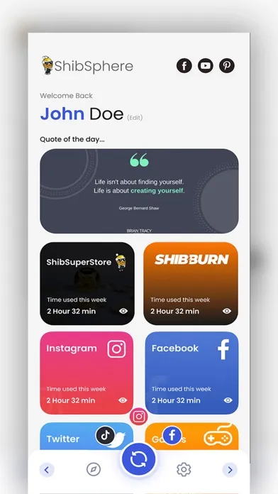 Tangkapan skrin ShibSphere: Media Management
