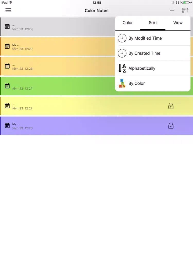 Zrzuty ekranu StickyNotes for iPhone and iPad iPad 