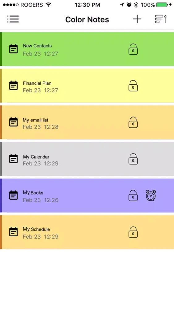 Zrzuty ekranu StickyNotes for iPhone and iPad