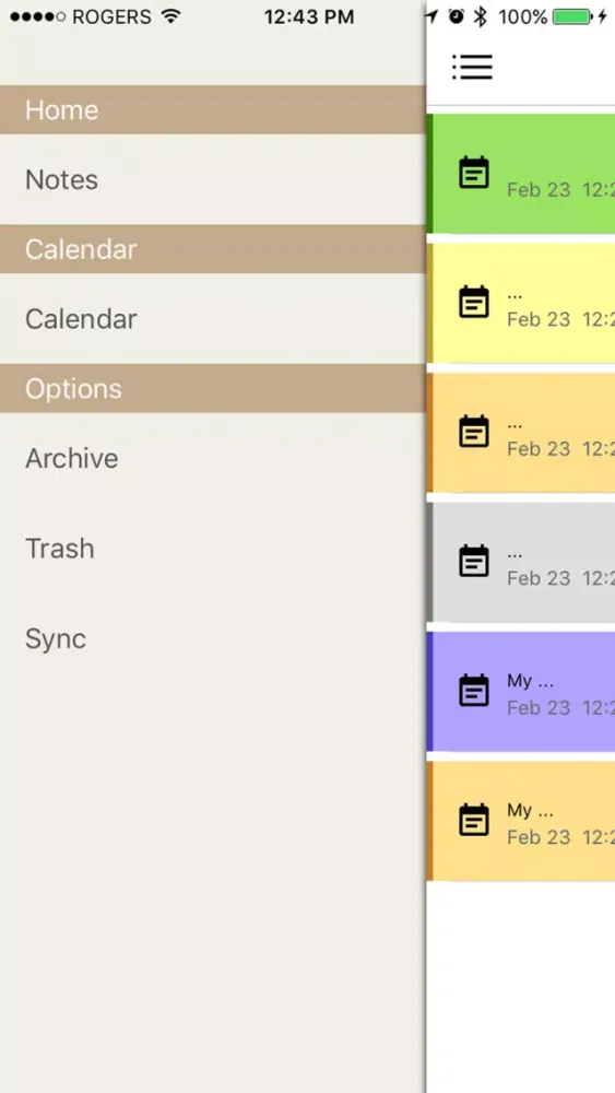 Zrzuty ekranu StickyNotes for iPhone and iPad