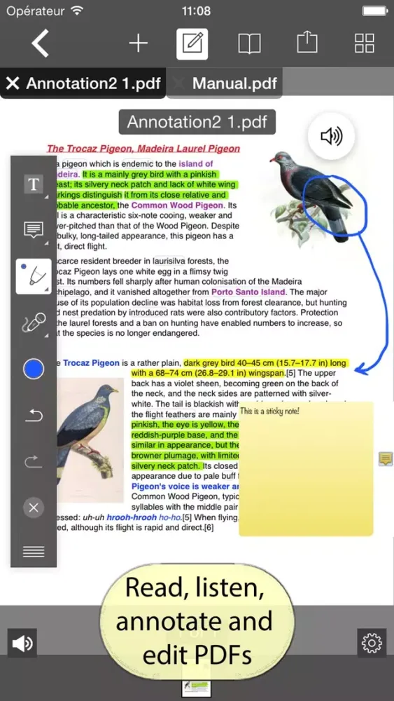 Скриншоты PDF Editor with Word Processor & Sketch pad