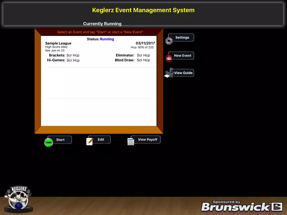 Keglerz -Sidepots for Bowling iPad  Screenshots
