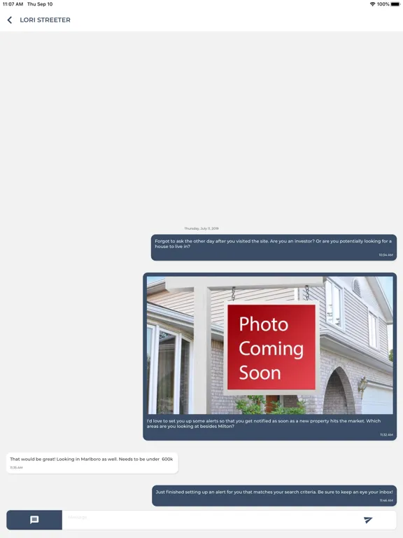 Homes of Idaho CRM iPad  Ekran Görüntüleri