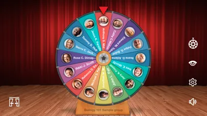 ภาพหน้าจอของ Classroom Roulette - random picker by iDoceo
