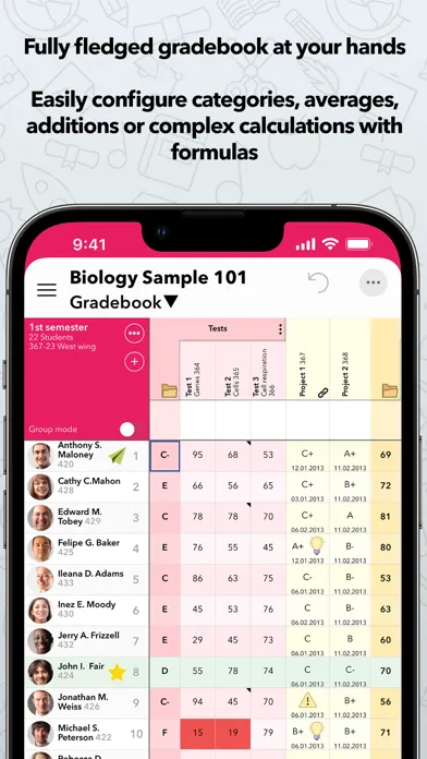 iDoceo - Planner and gradebook應用截圖