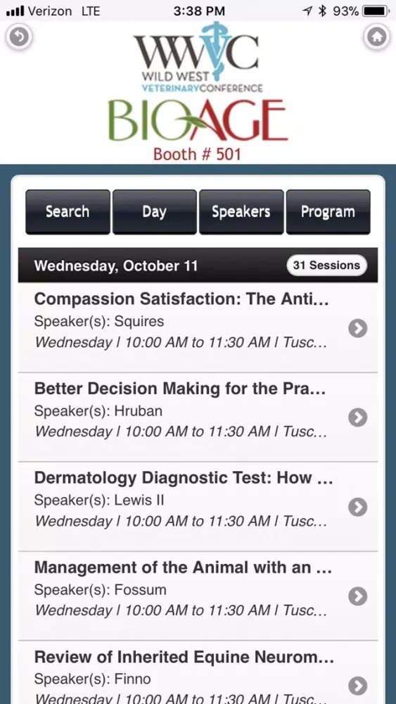 Screenshot di Wild West Veterinary Conf 2018