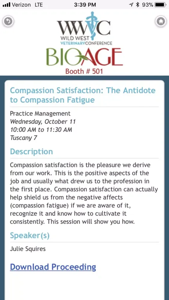 Screenshot di Wild West Veterinary Conf 2018
