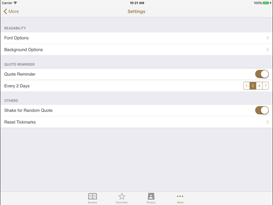 Mooji Quotes iPad  Screenshots