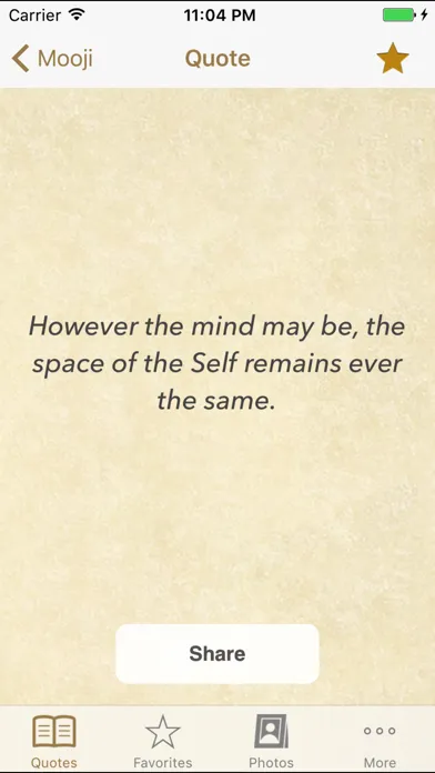 Screenshot di Mooji Quotes