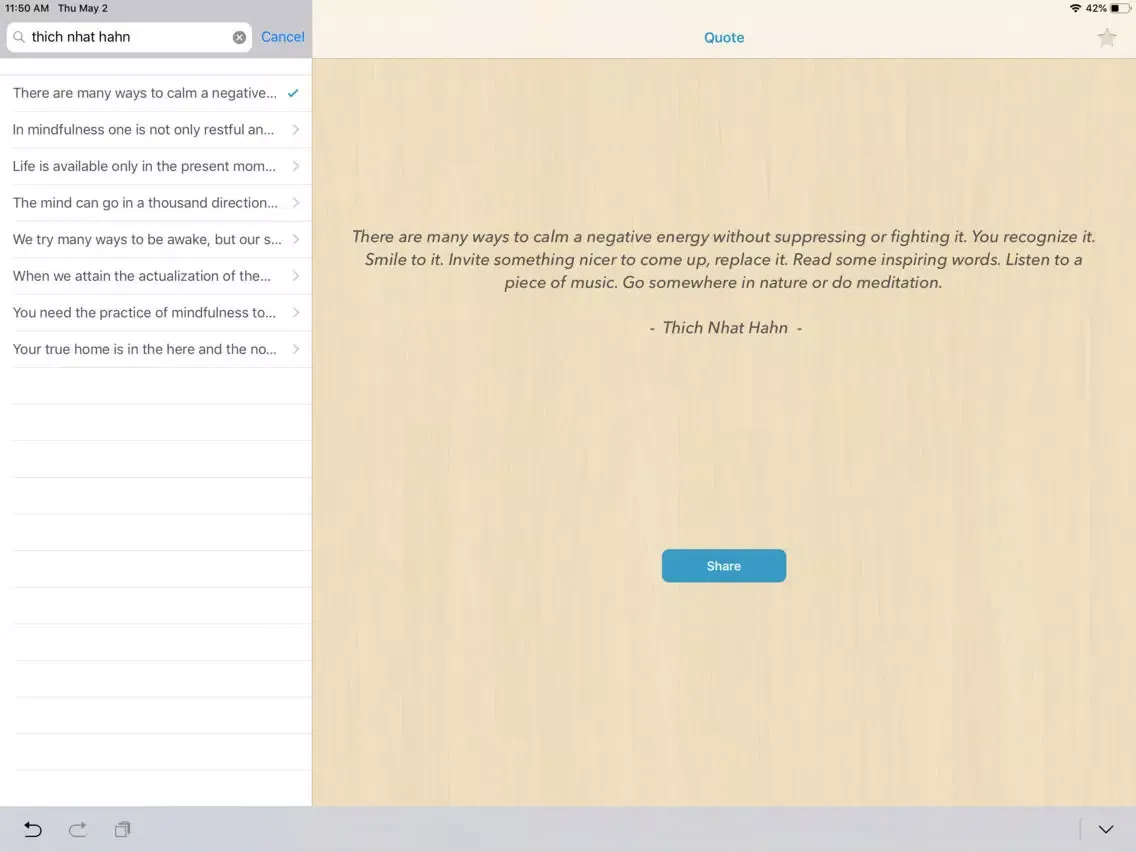 Meditation for Anxiety iPad سکرین شاٹس