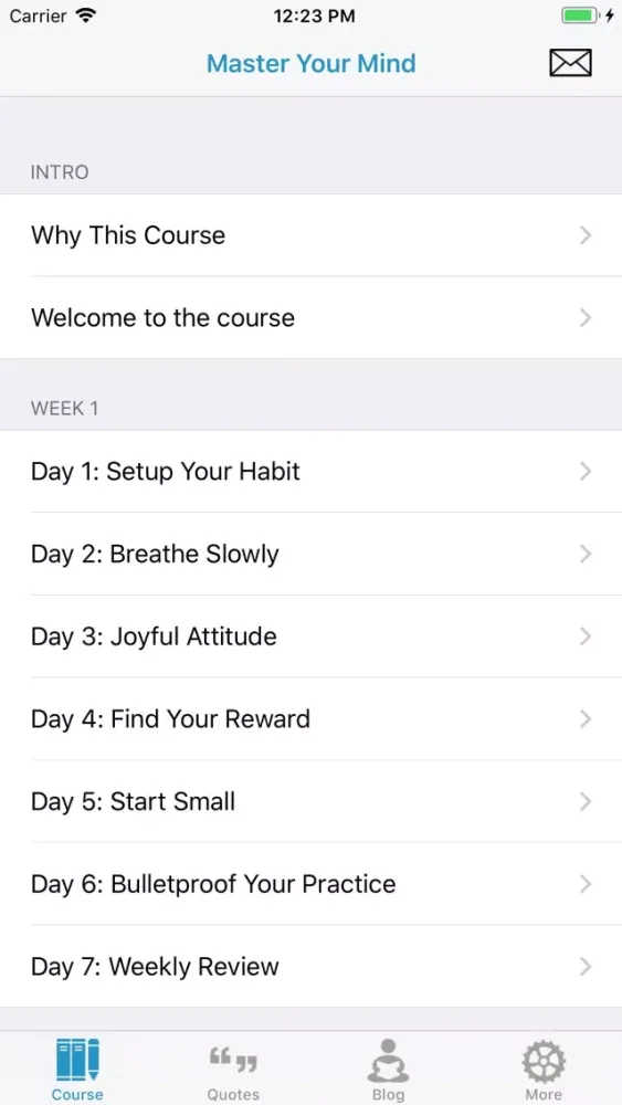 Meditation for Anxiety سکرین شاٹس