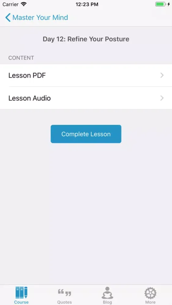 Meditation for Anxiety سکرین شاٹس